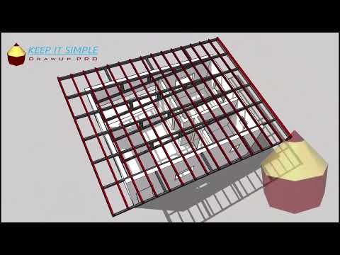 Shed Roof - Tubular Truss