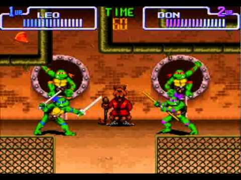 TMNT 4 : Turtles in Time - [Soluce - 019. Mode Versus]