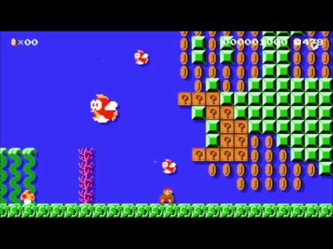 Super Mario Maker - Cheep Cheep Lake