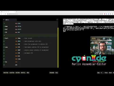 Learning 6502 Assembly on the Apple II, the easy way - Ep. 4: Console Output & more loops