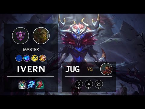 Ivern Jungle vs Graves - EUW Master Patch 11.1