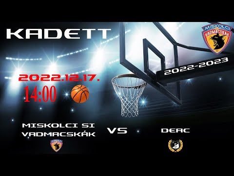 Miskolci SI Vadmacskák vs DEAC