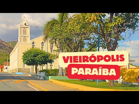 Passeio de carro pelas ruas de Vieirópolis (PB) | Conheça a cidade no Sertão Paraibano