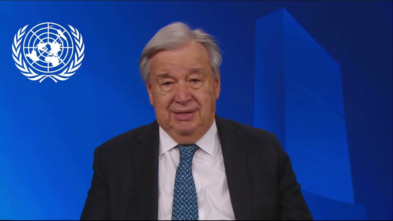 UN Secretary-General video message for the State of the Global Climate 2025 report