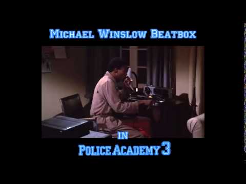 Police Academy 3 - Michael Winslow BeatBox Sound Effect