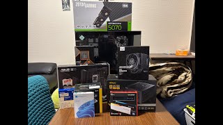 自作PC組み立て配信