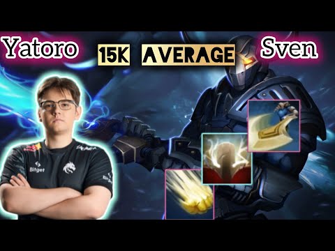 INSANE Sven Damage 🔥 Yatoro Shows the Perfect Farming Pattern ☠️
