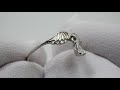 Відео огляд Срібна каблучка 4кю