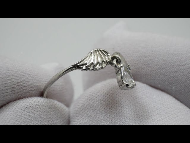 Срібна каблучка 4кю Відео огляд