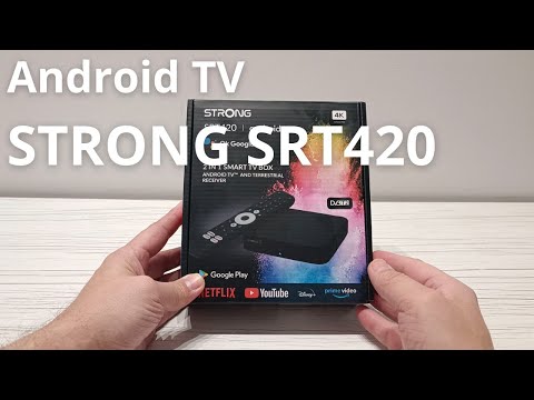 STRONG SRT420 -  recenzja dekodera DVB-T2  z Androidem i 4K