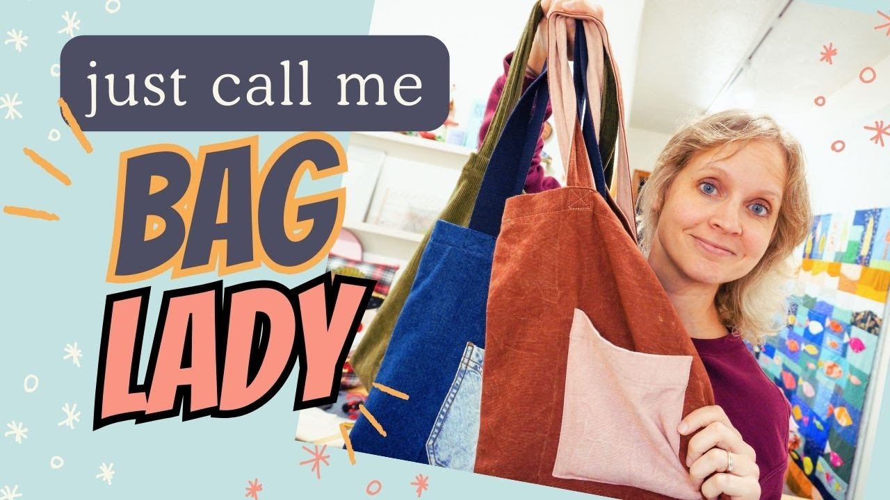 EASY Unlined Tote Bag Tutorial!