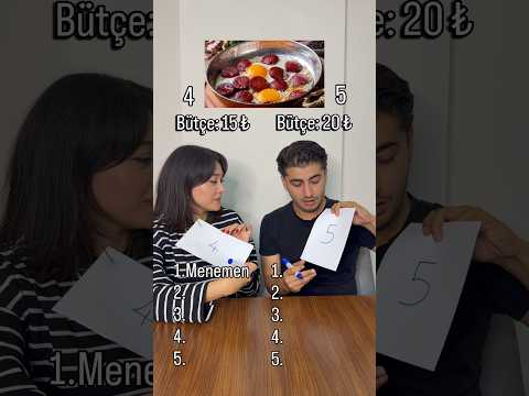￼Kahvaltılık Açık Arttırma! En iyi teklifi veren kazanır! En iyi kimin oldu? #challenge #draft