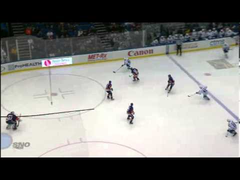 Kadri's Incredible Hat Trick Goal - Maple Leafs vs. Islanders - Feb/28/2013