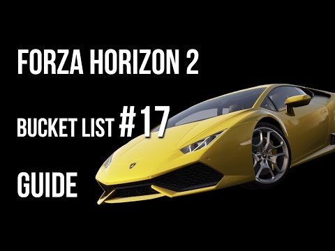 Forza Horizon 2 Bucket List Stunt #17 Walkthrough