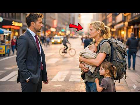 Milioner spotyka przyjaciółkę z dzieciństwa z dwojgiem dzieci… a to, co ujawnia, jest szokujące!