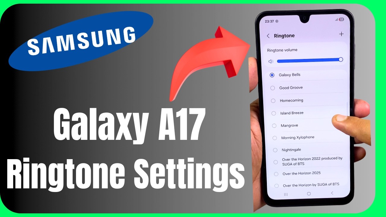 🎵 Samsung Galaxy A17 Sound Settings | Ringtone Tutorial 😱📱