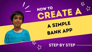 How to make a simple bank app