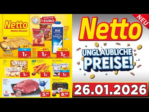 NETTO Prospekt Diese Woche – Gültig von 26.01.2026-  Angebote werbung