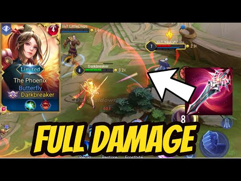 BUTTERFLY FULL DAMAGE BUILD  | AoV | 傳說對決 | RoV | Liên Quân Mobile