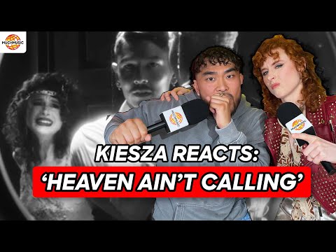 Kiesza reacts to her OWN music video 'Heaven Ain't Calling' (some easter eggs you may have missed!)