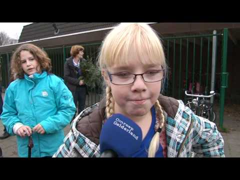 TV Apeldoorn Nieuws - Pieten strooien met fietslampjes