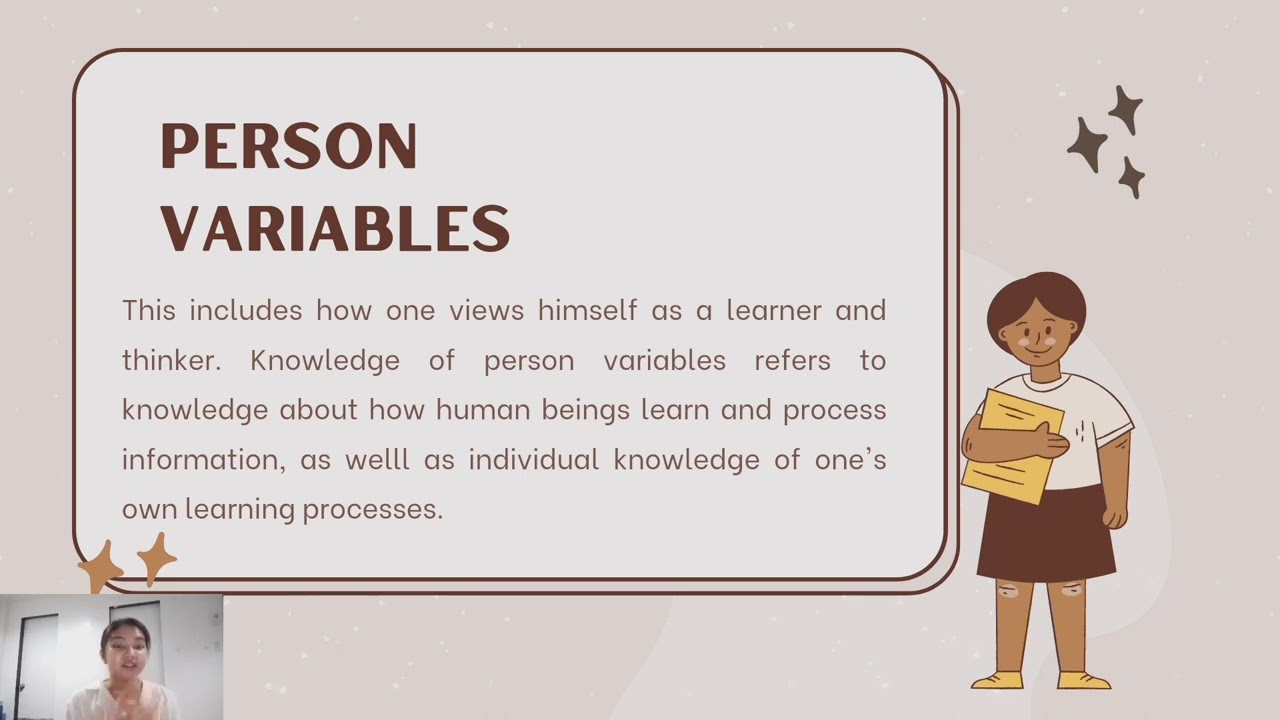 EXEMPLAR VIDEO FOR FLEARN (MODULE 1) Metacognition