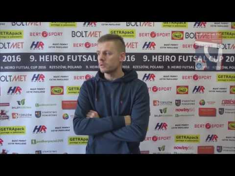 9. HFC 2016 - Wywiad z Sławomir Skorupski (SPS EKO Różanka) po meczu z Partizanem Bardejov (SVK)