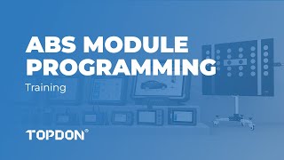 ABS Module Programming from TOPDON