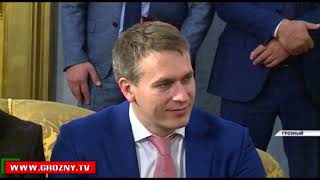 Рамзан Кадыров  встретился с генеральным директором ФГУП «Почта России» Николаем Подгузовым