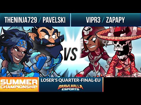 TheNinja729 & Pavelski vs Vipr3 & Zapapy - Loser's Quarter-Final - Summer Championship 2020 - 2v2 EU