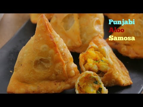 ALOO SAMOSA| ఆలూ సమోసా | Perfect Punjabi Aloo Samosa In Telugu |How to make Potato Samosa  in Telugu