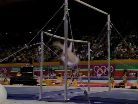 Ecaterina Szabo 🇷🇴 UB TC 9.900 1984 Olympic Games