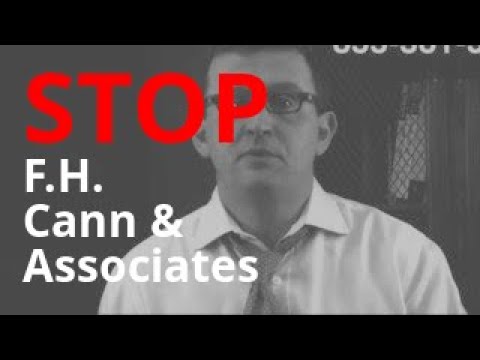 F.H. Cann & Associates Calling? | Debt Abuse + Harassment Lawyer