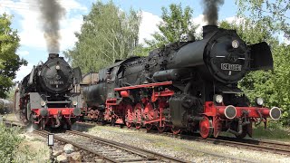 Symphony of steam trains (4K)