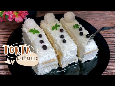 Ricetta della Torta Raffaello - Dolce al Cocco Facile e Veloce! Tutti mi chiedono la ricetta
