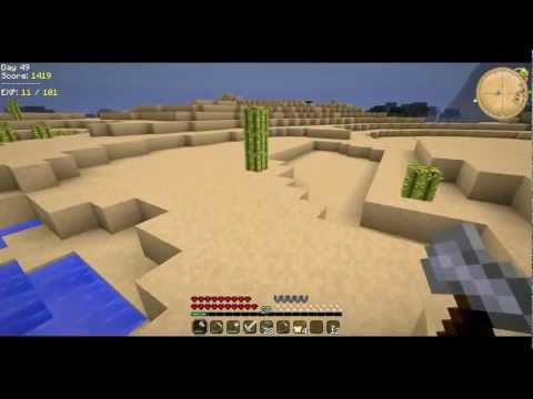 Minecraft: Getting furry on the YogBox Part 80 - A cactus defence