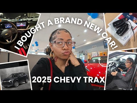 I bought a brand new car!! | 2025 Chevy Trax | Vlog