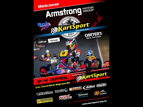 2021 KartSport New Zealand National Sprint Champs Day 2