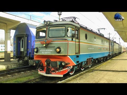Generalu`~060-EA 40-0394-3 & LE5100 40-0068-9 in Gara Cluj Napoca Station - 16 March 2018