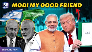 Israel-Hamas Peace Talks, Trump Calls PM Modi 'Very Good Friend'