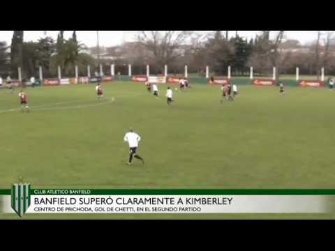 Primer amistoso: Banfield superó a Kimberley