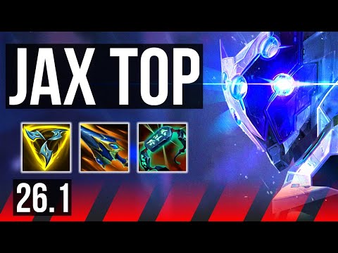 JAX vs SETT (TOP) | Good KDA: 13/1/4 | NA Master | 26.1