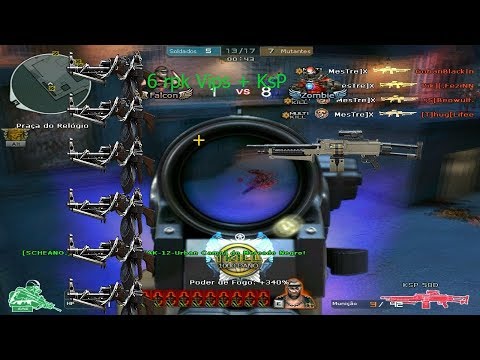 CF AL Heroi x vilarejo KSP 58D + 6 Rpk vip Modo Mutante