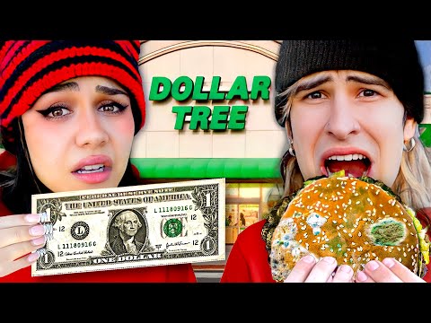 Eating Dollar Store Food ONLY For 24 Hours