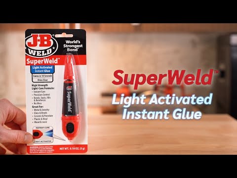 J-B Weld SuperWeld Light Activated Instant Glue