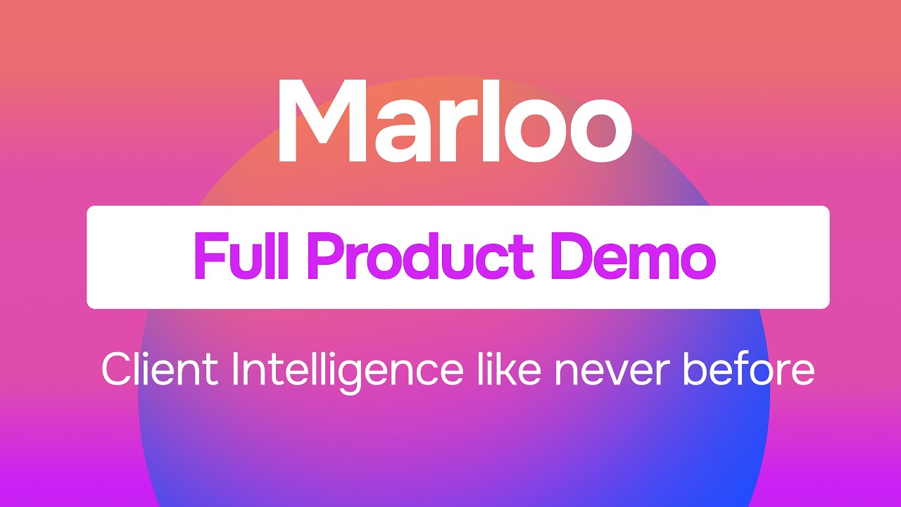 Marloo Full Product Demo (30 mins)