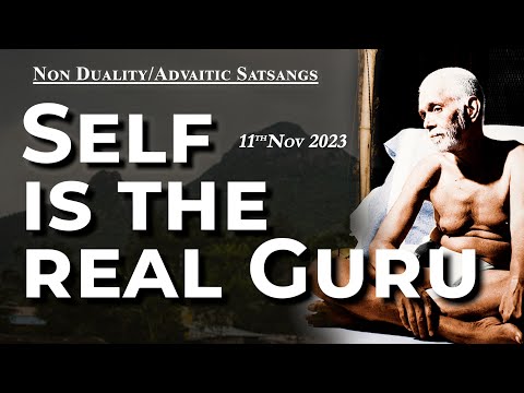 617. Bhagavan Ramana Satsang - Self is the Real Guru