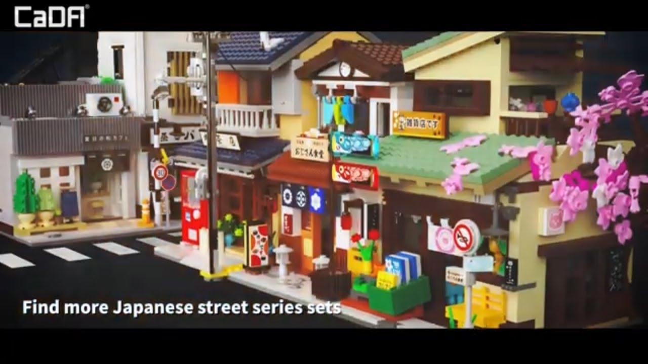 Stavebnice Potraviny Kitty v japonskom štýle