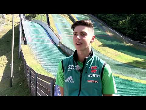 BLSV Oberbayern Portrait Constantin Schmid Skispringen