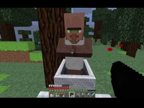 Pelataan Minecraftiä: Osa 19 Kyläläisille uusi koti